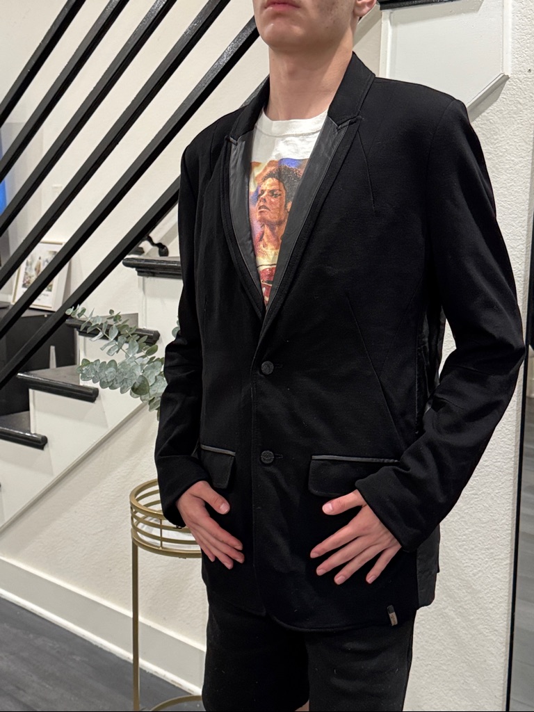 Rudsak Men's Black Single-Breasted Blazer